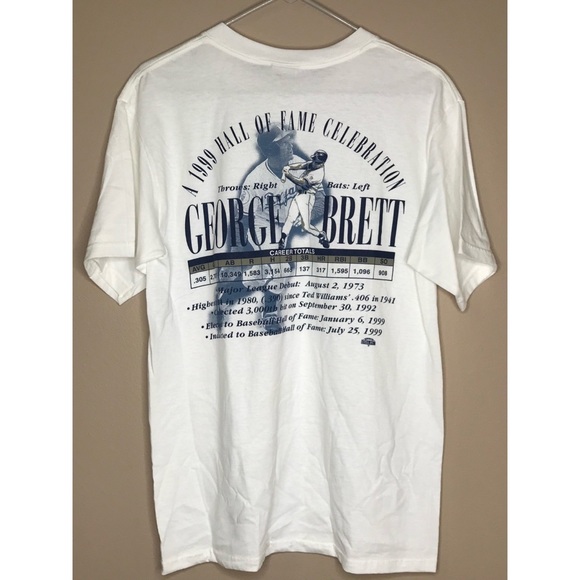 George Brett Hall of Fame T-shirt vintage - Picture 4 of 5